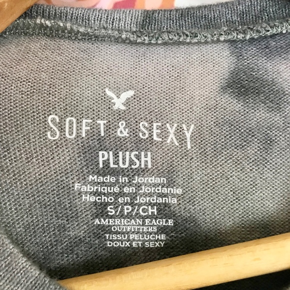 American Eagle | Soft & Sexy Plush Long Sleeve Top - Picture 3 of 5